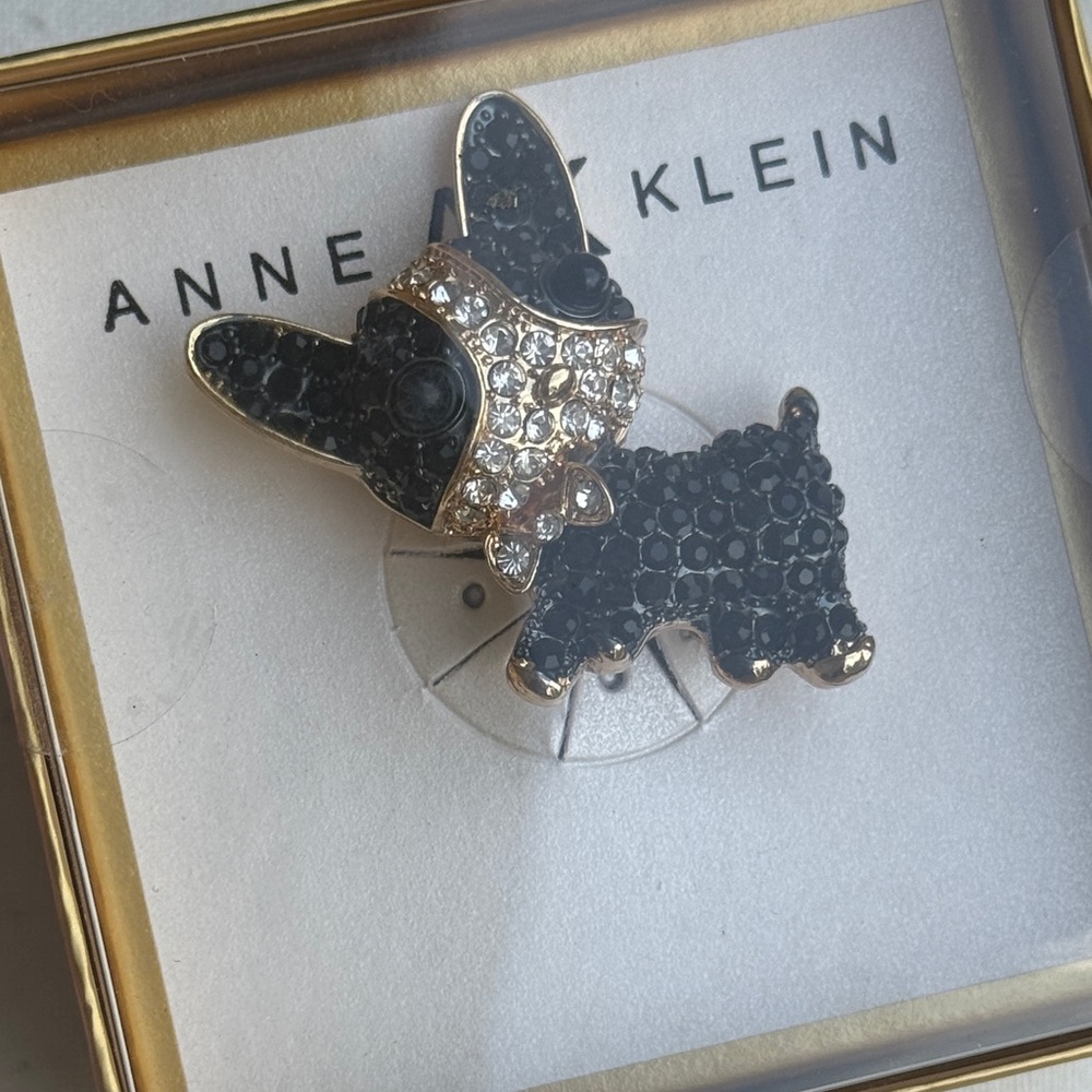 Anne Klein dog brooch - NWOT - Picture 3 of 6